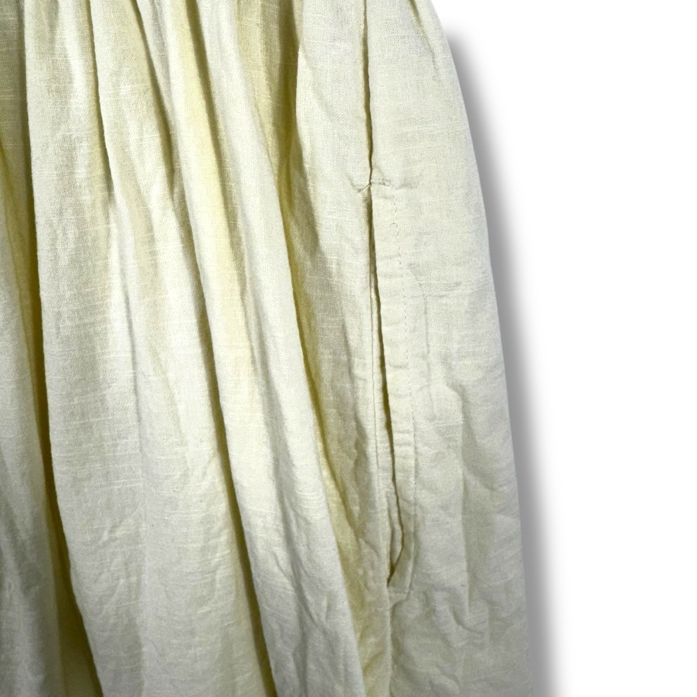 4 for $40 SALE! Abercrombie & Fitch Knot-Front Dress, Pale Yellow, Size Small - Picture 10 of 14